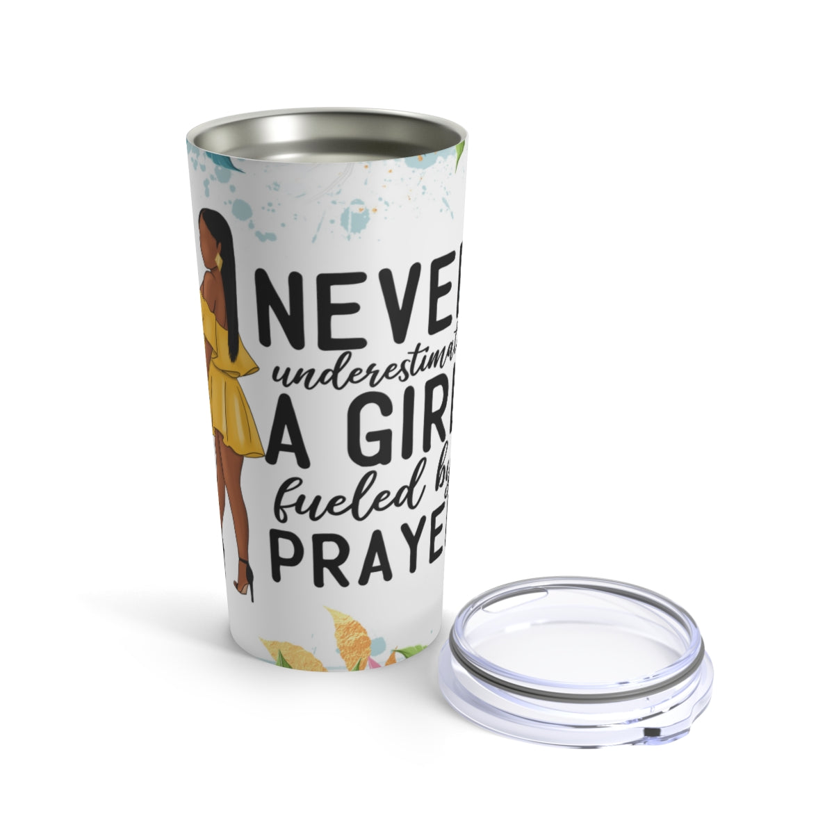 Fueled By Prayer 20oz Stainless Tumbler