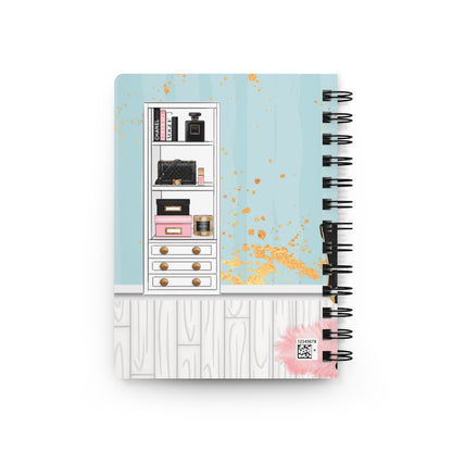 You Got This Teal and Pink Spiral Bound Motivational Journal