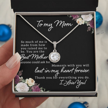 Eternal Hope Necklace For Mom with Beautiful Message Card