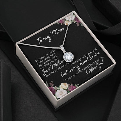 Eternal Hope Necklace For Mom with Beautiful Message Card
