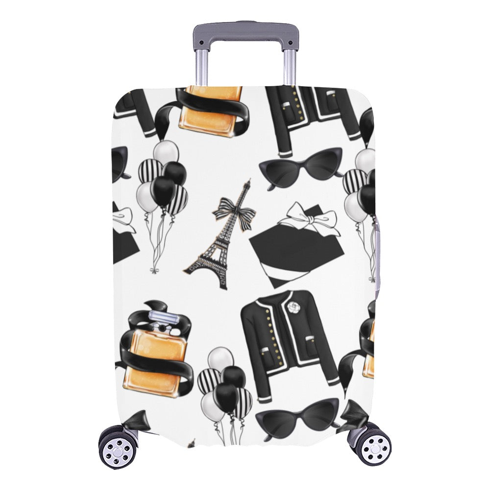 Iconic Fashion Luggage Cover